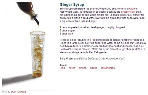 Сироп из имбиря. По рецепту Голливудских поваров Как приготовить имбирный сироп за час. Рецепт Голливудского ресторана Grub